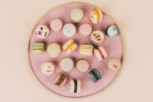 Ranskalaistyyliset macaronit